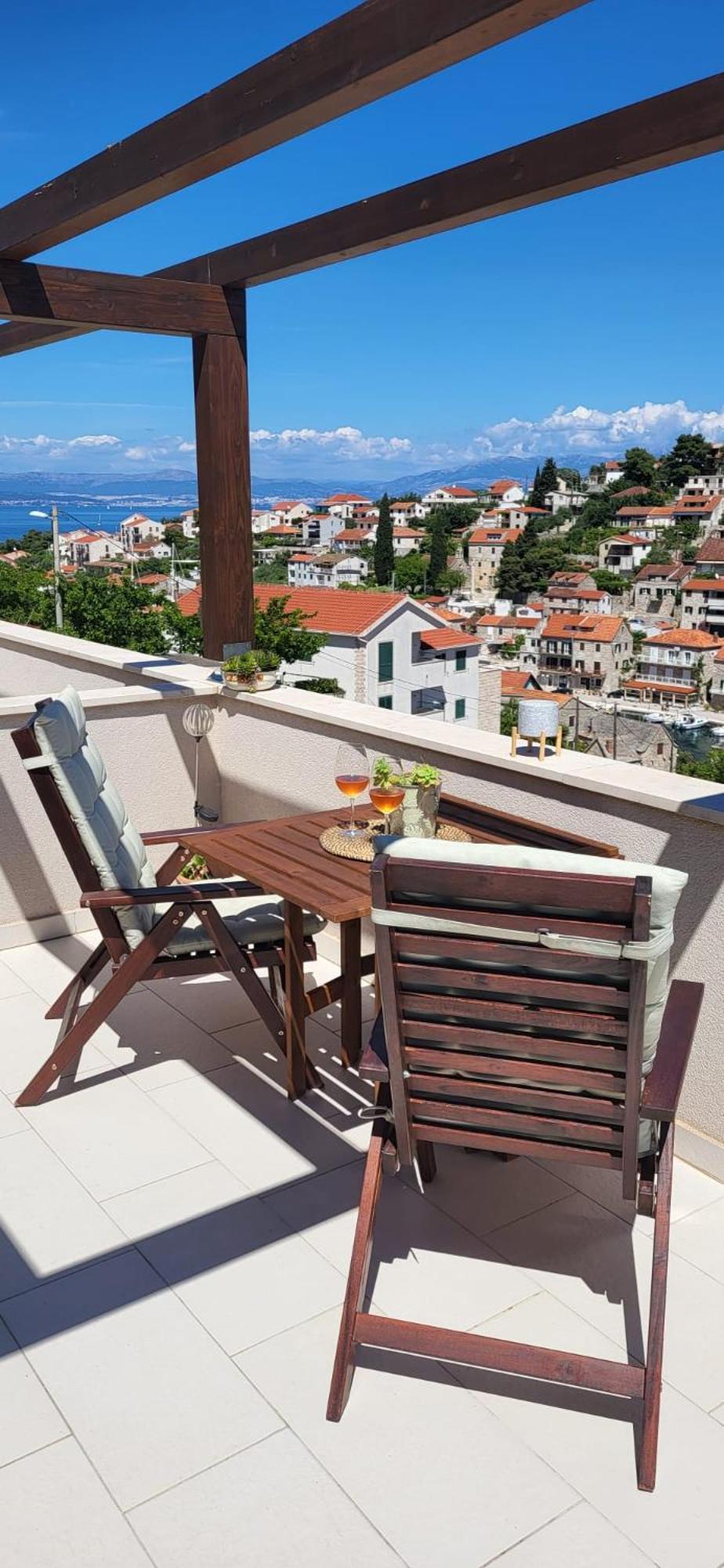 New Apartment With Panoramic View Stomorska Εξωτερικό φωτογραφία